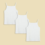 Jacquard Tank Top-3Pc For Girls