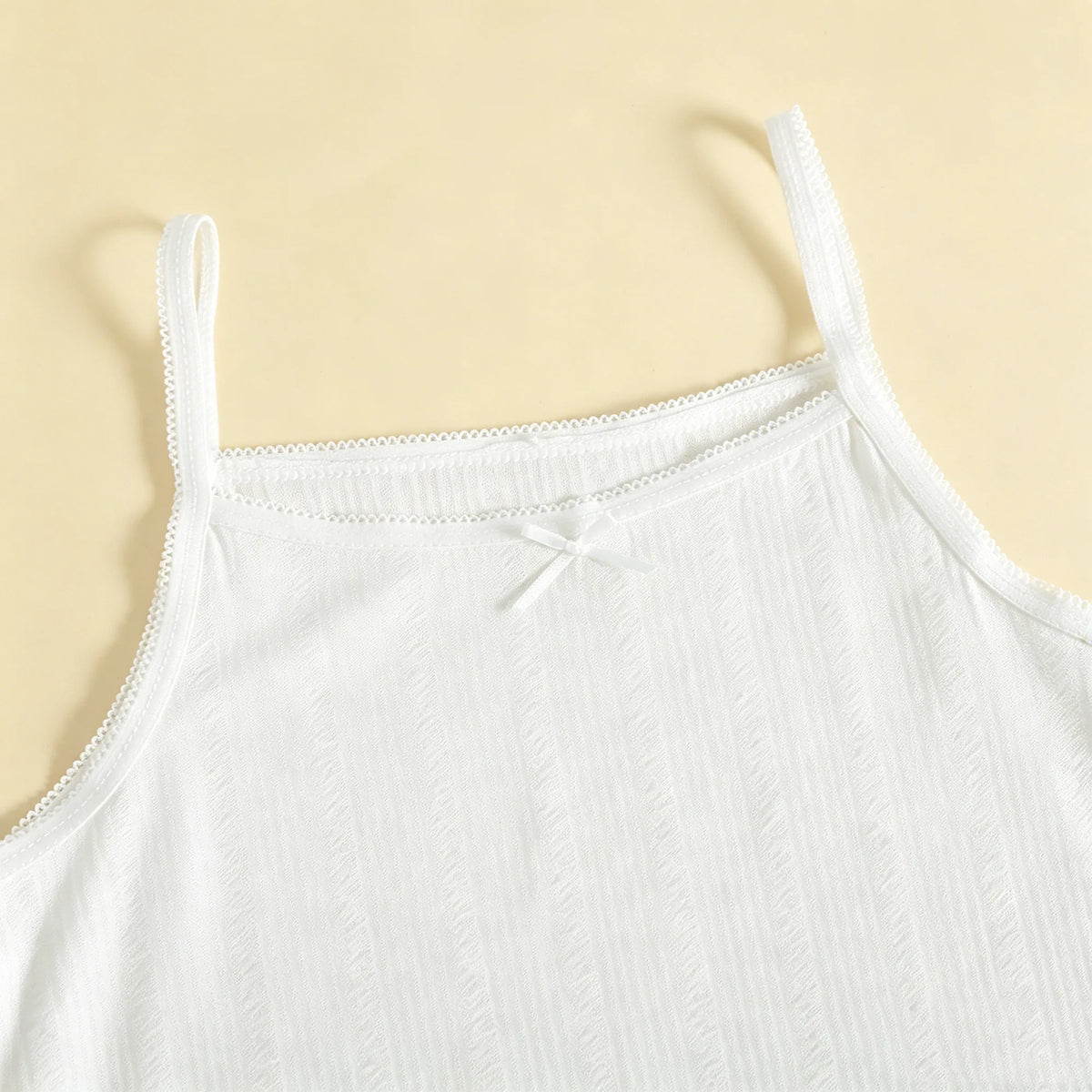 Jacquard Tank Top-3Pc For Girls