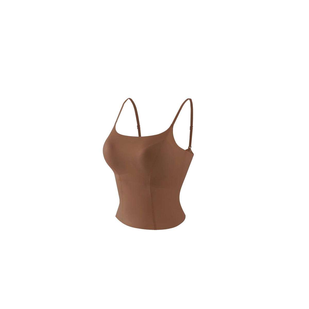 Brown Tank Top for Women Image