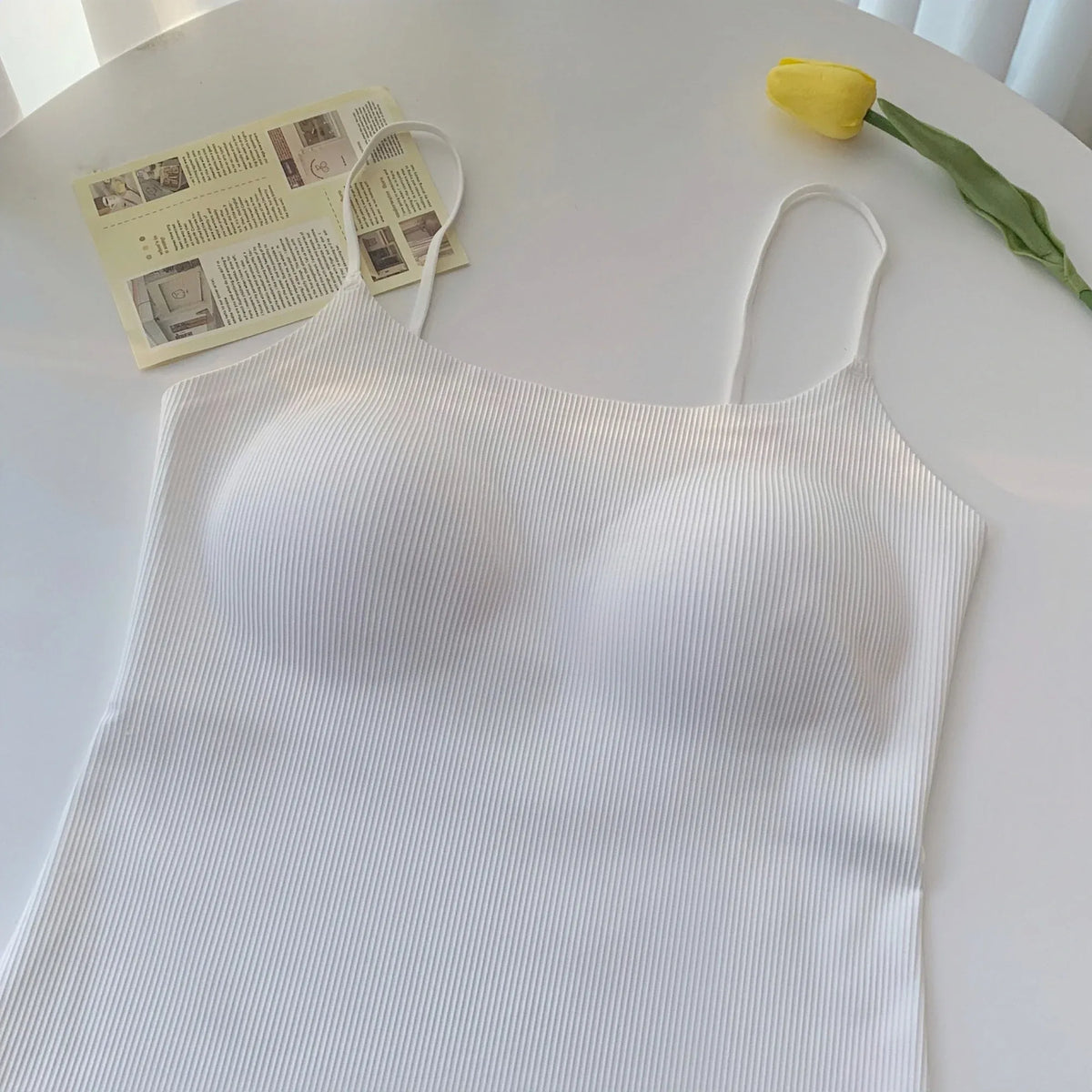 White Tank Top for Women Image
