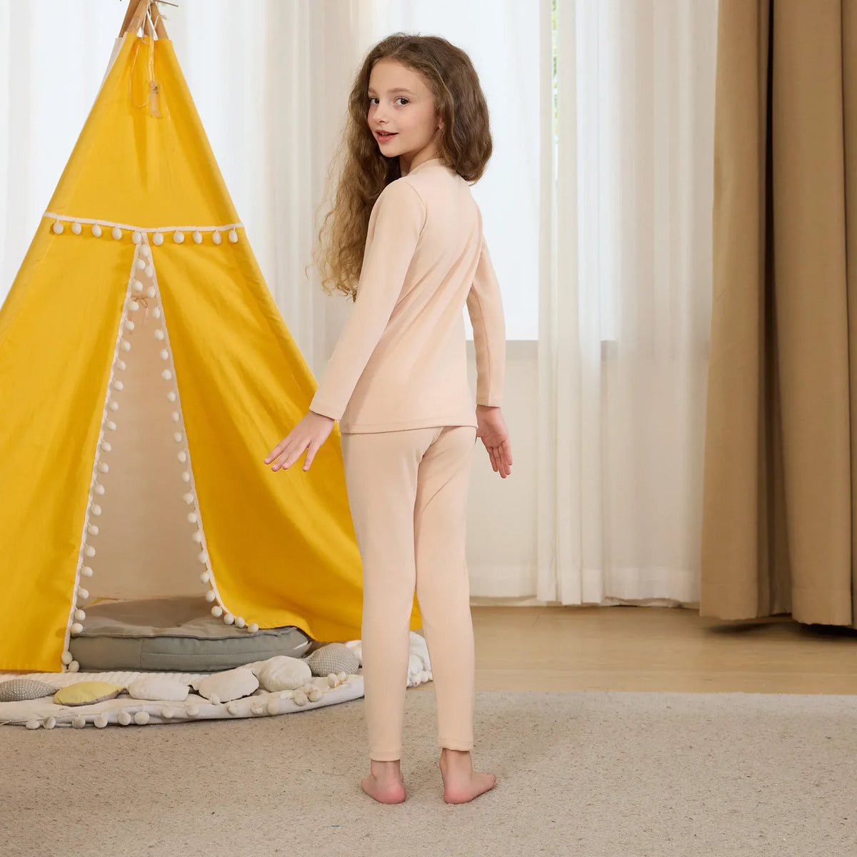 Solid Thermal Set-2Pc for Girls Image