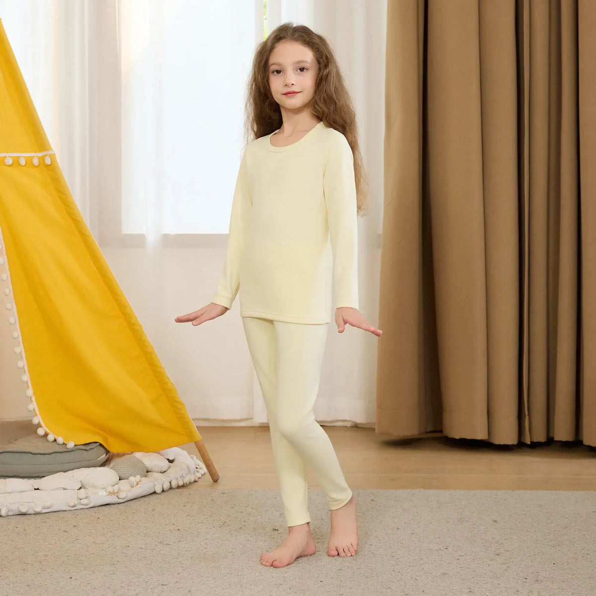 Plain Thermal Set-2Pc for Girls Image