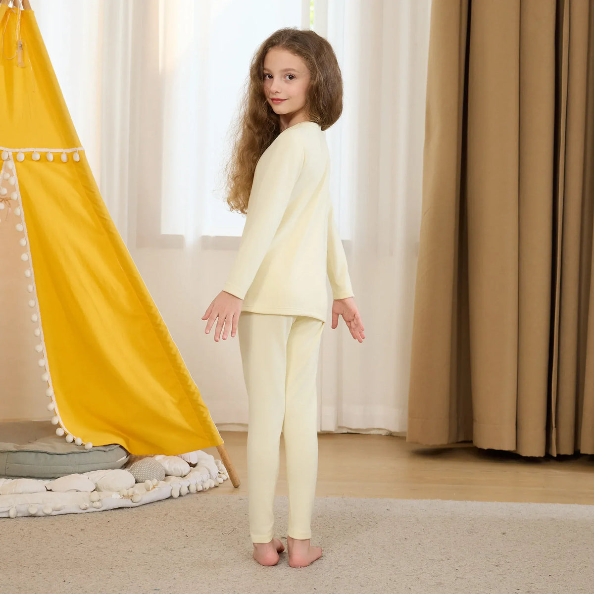 Plain Thermal Set-2Pc for Girls Image