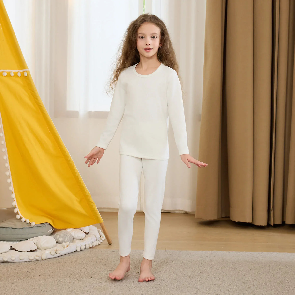 Plain Thermal Set-2Pc for Girls Image