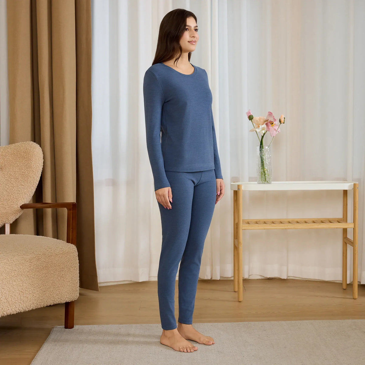 Plain Thermal Set-2Pc for Women Image