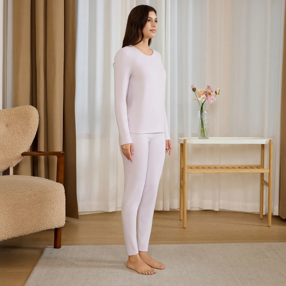 Plain Thermal Set-2Pc for Women Image