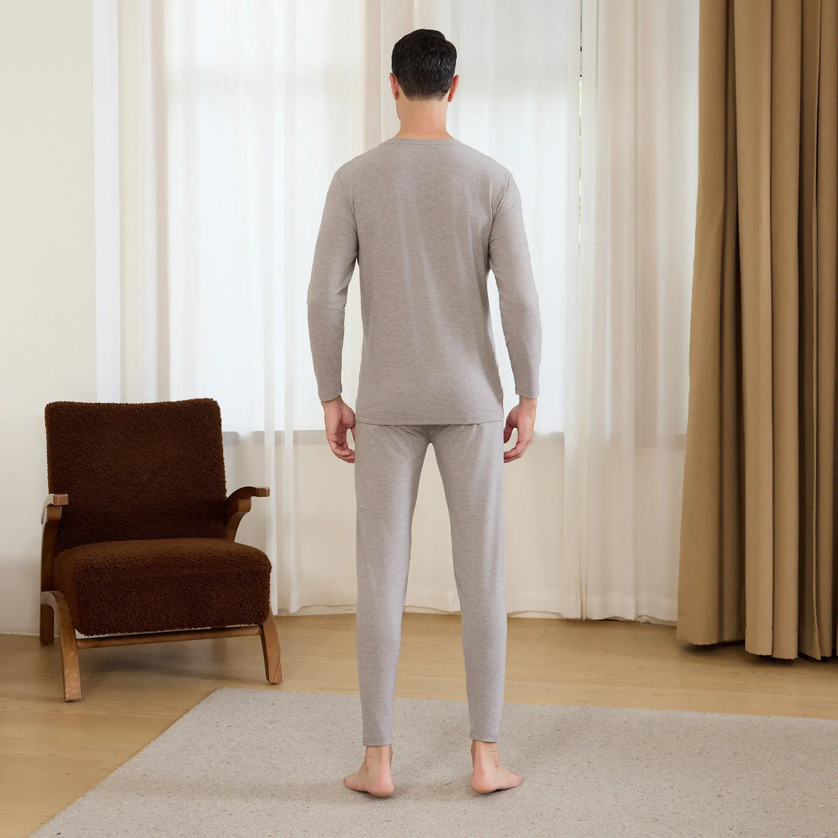 Plain Thermal Set-2Pc for Men Image