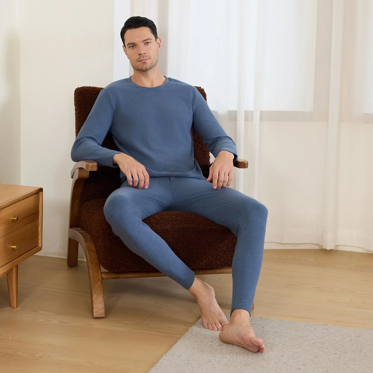 Plain Thermal Set-2Pc for Men Image