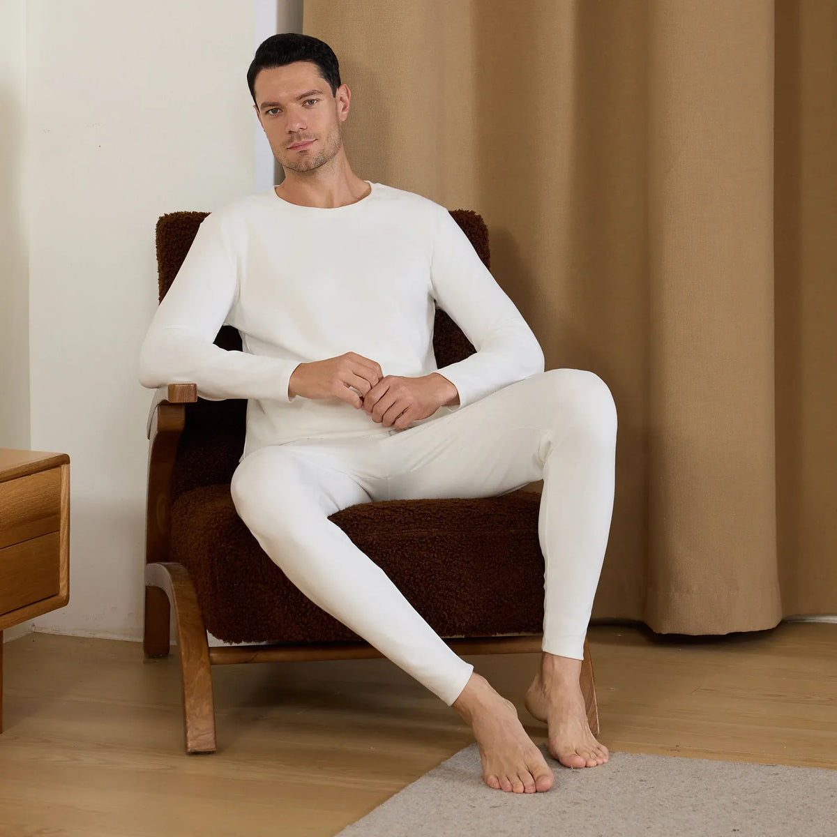 Plain Thermal Set-2Pc for Men Image