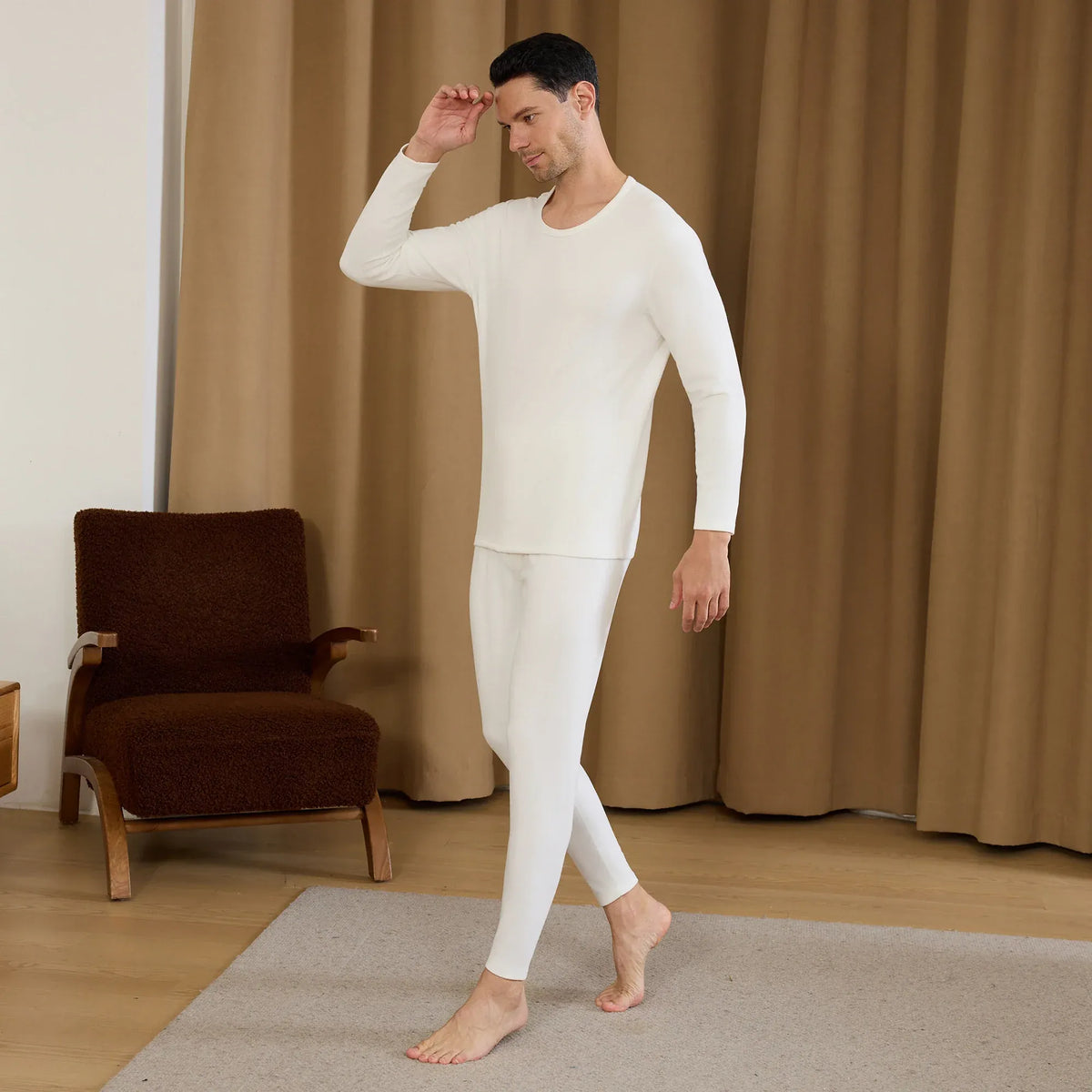 Plain Thermal Set-2Pc for Men Image