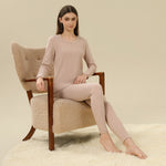 Striped Thermal Set 2Pc for Women