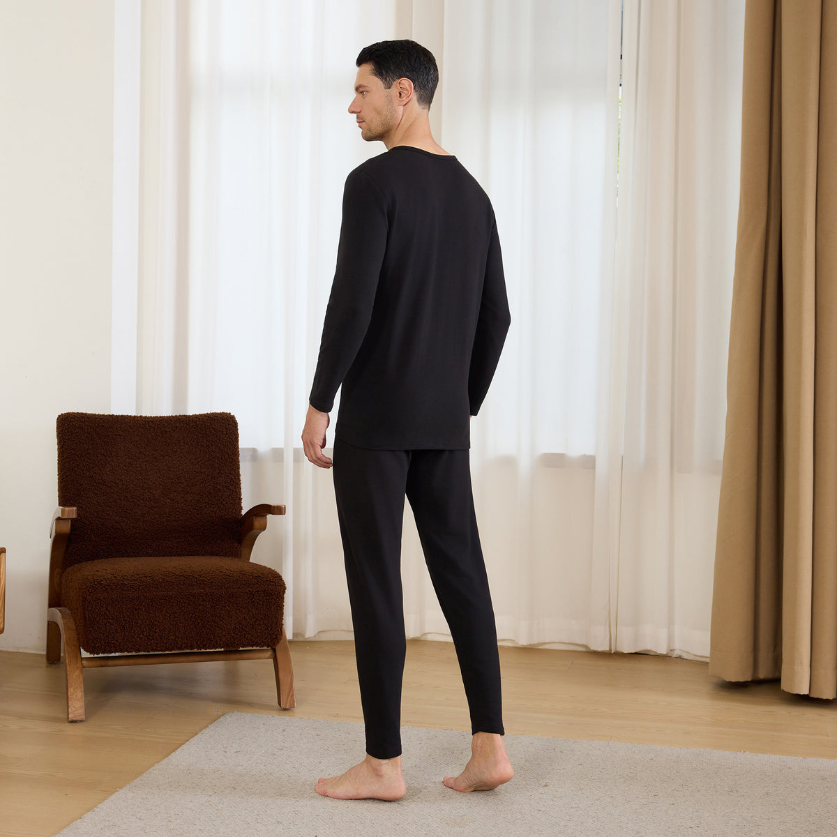 Plain Thermal Set 2Pc for Men
