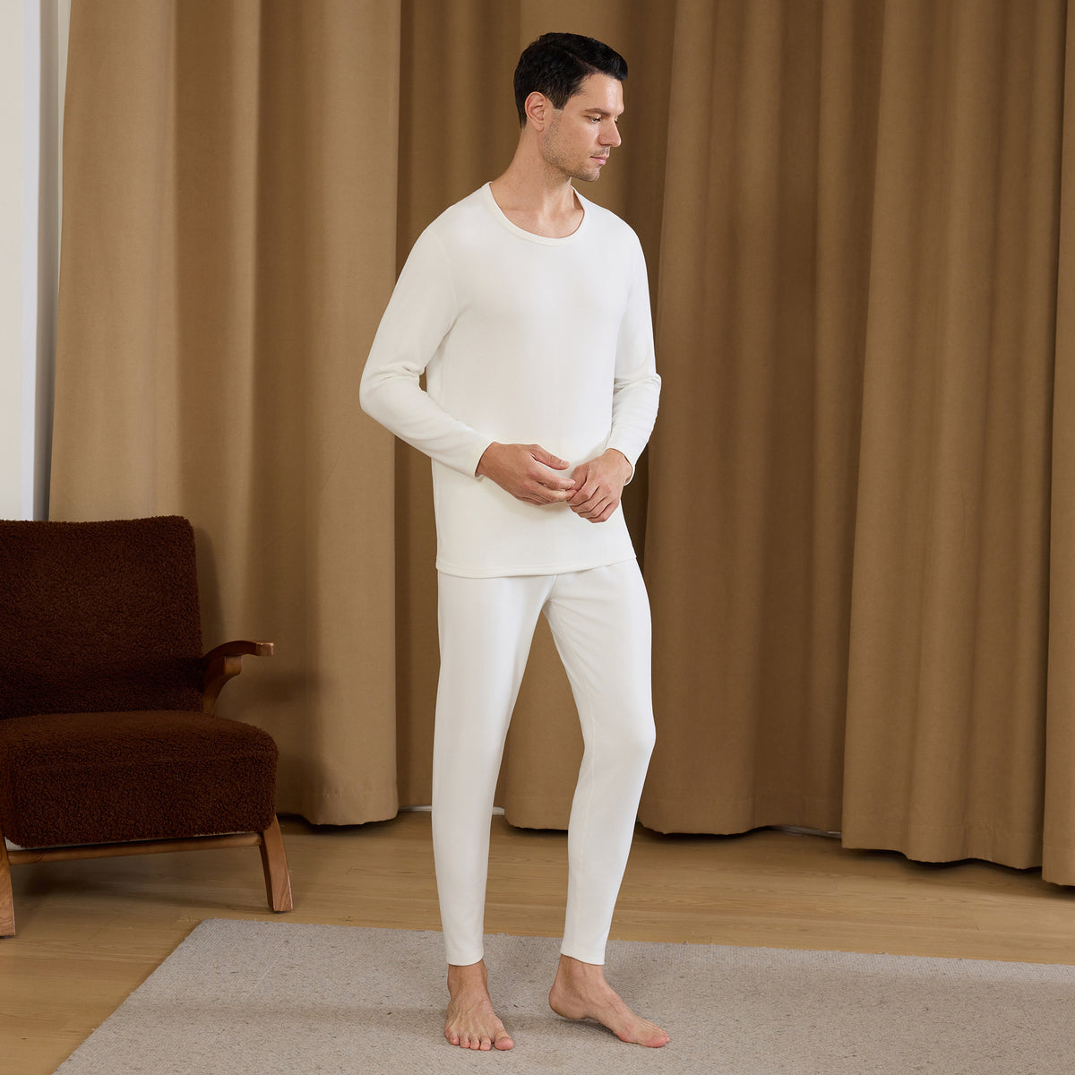 Plain Thermal Set 2Pc for Men