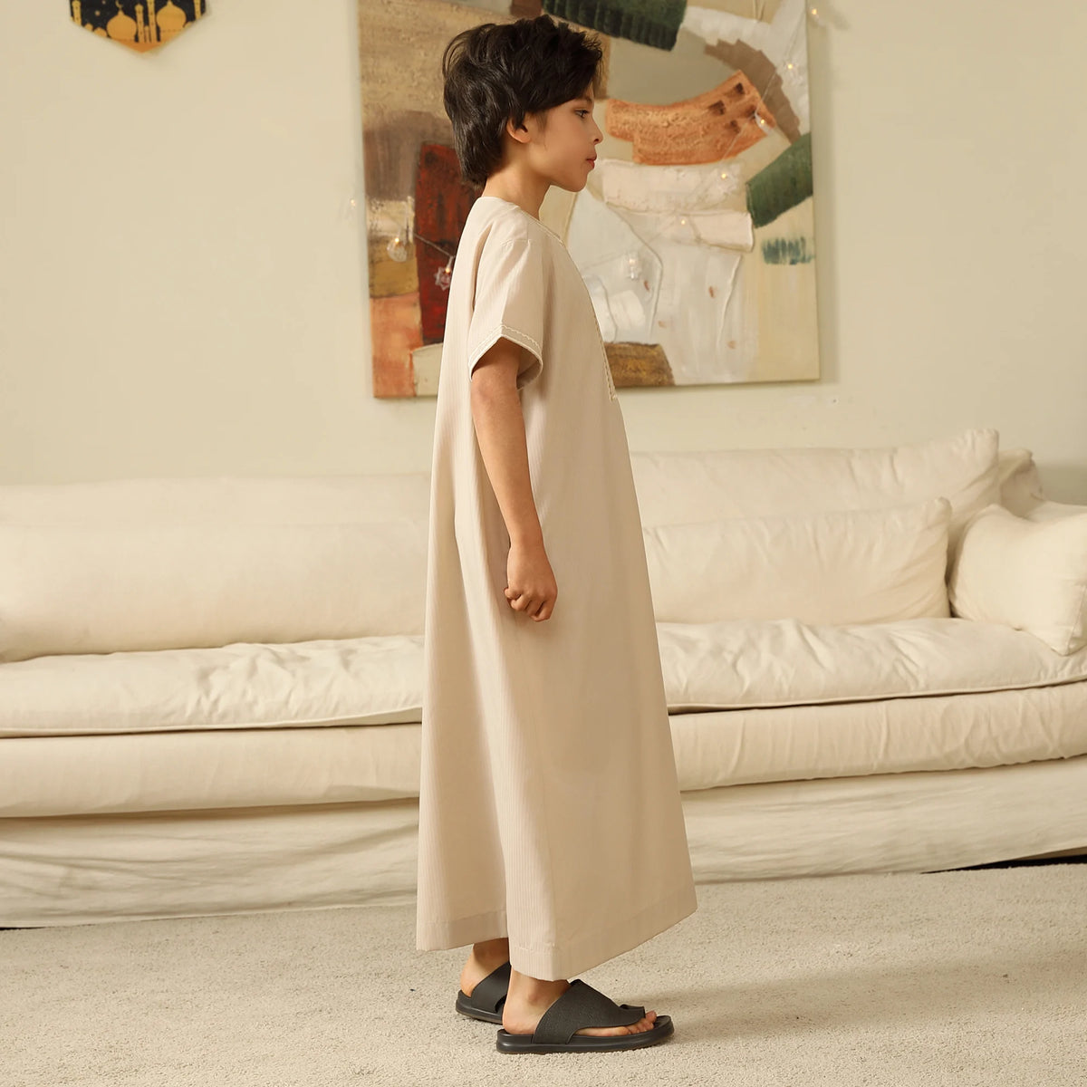 Embroidery Thoub For Boys