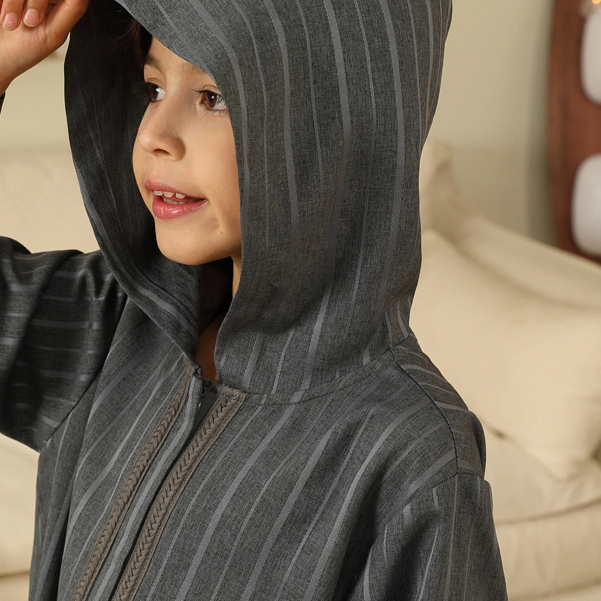 Striped Thoub For Boys