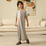 Solid Thoub For Boys