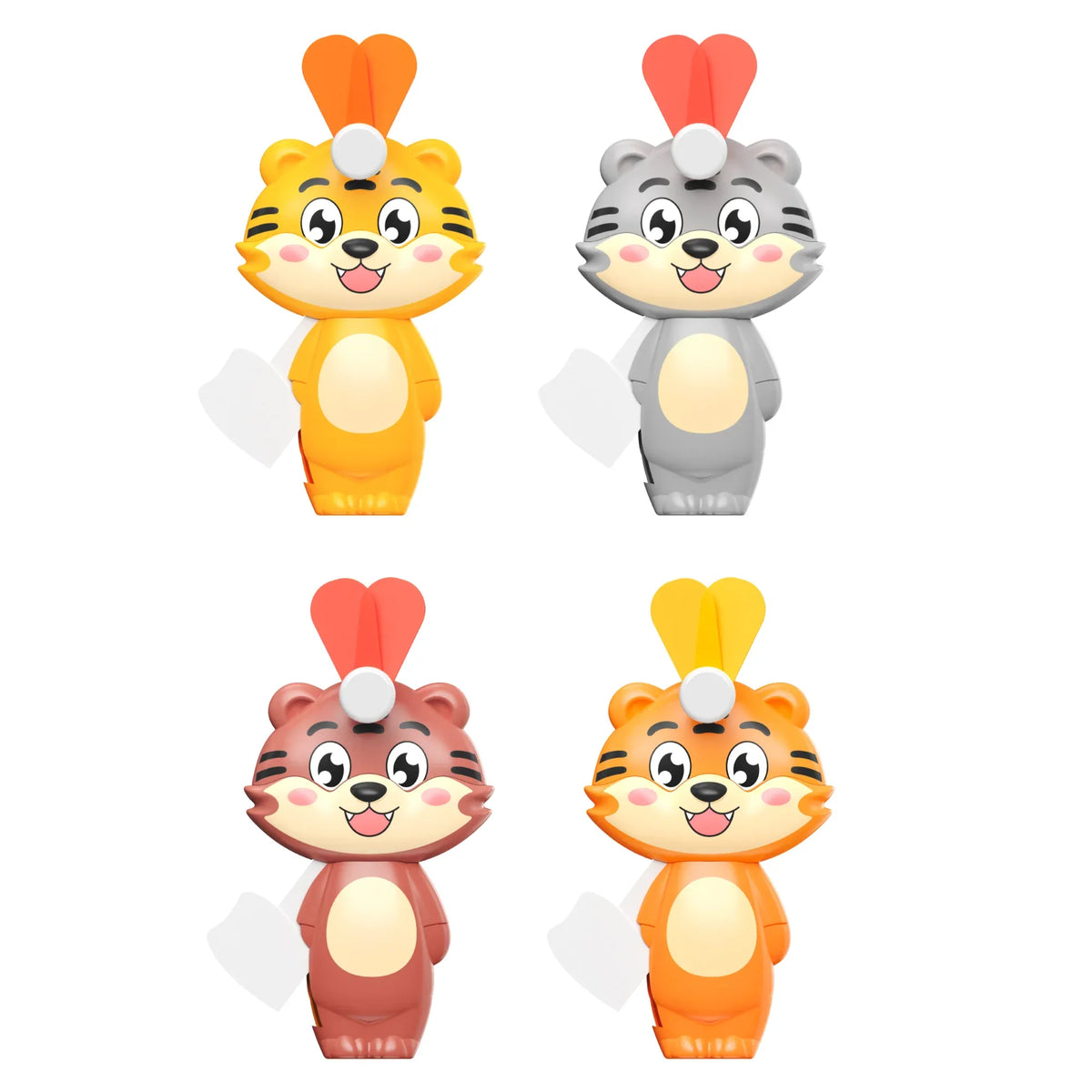 Tiger Hand Pressure Fan Image