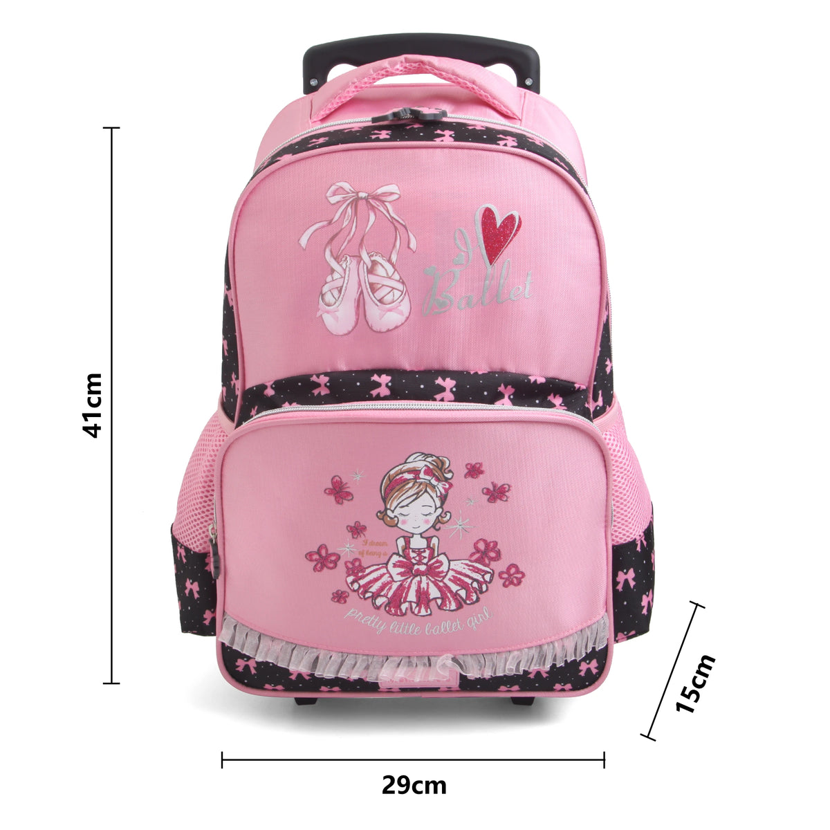 Trolley Backpack for Girls Image