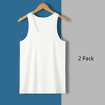Plain Vest-2 Pack for Men Image