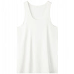 White Plain Vest-2 Pack for Men Image