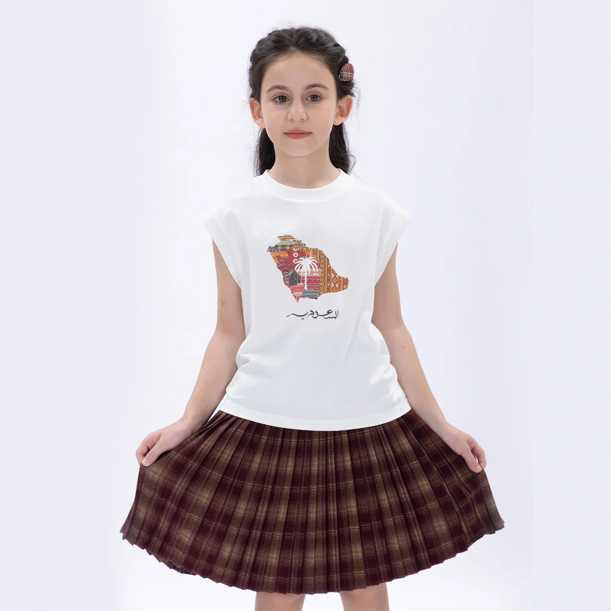 Printed Casual Vest for Girls Image