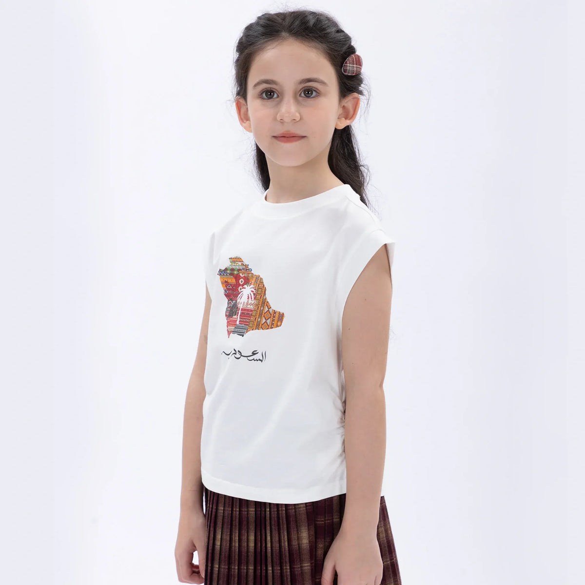 Printed Casual Vest for Girls Image