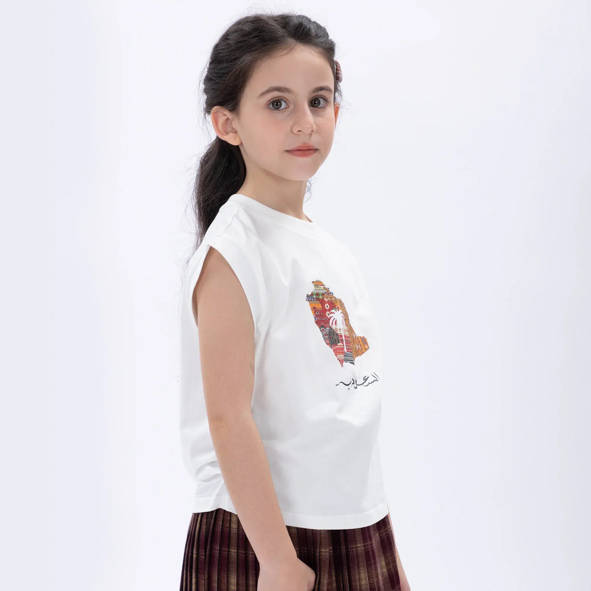 Printed Casual Vest for Girls Image