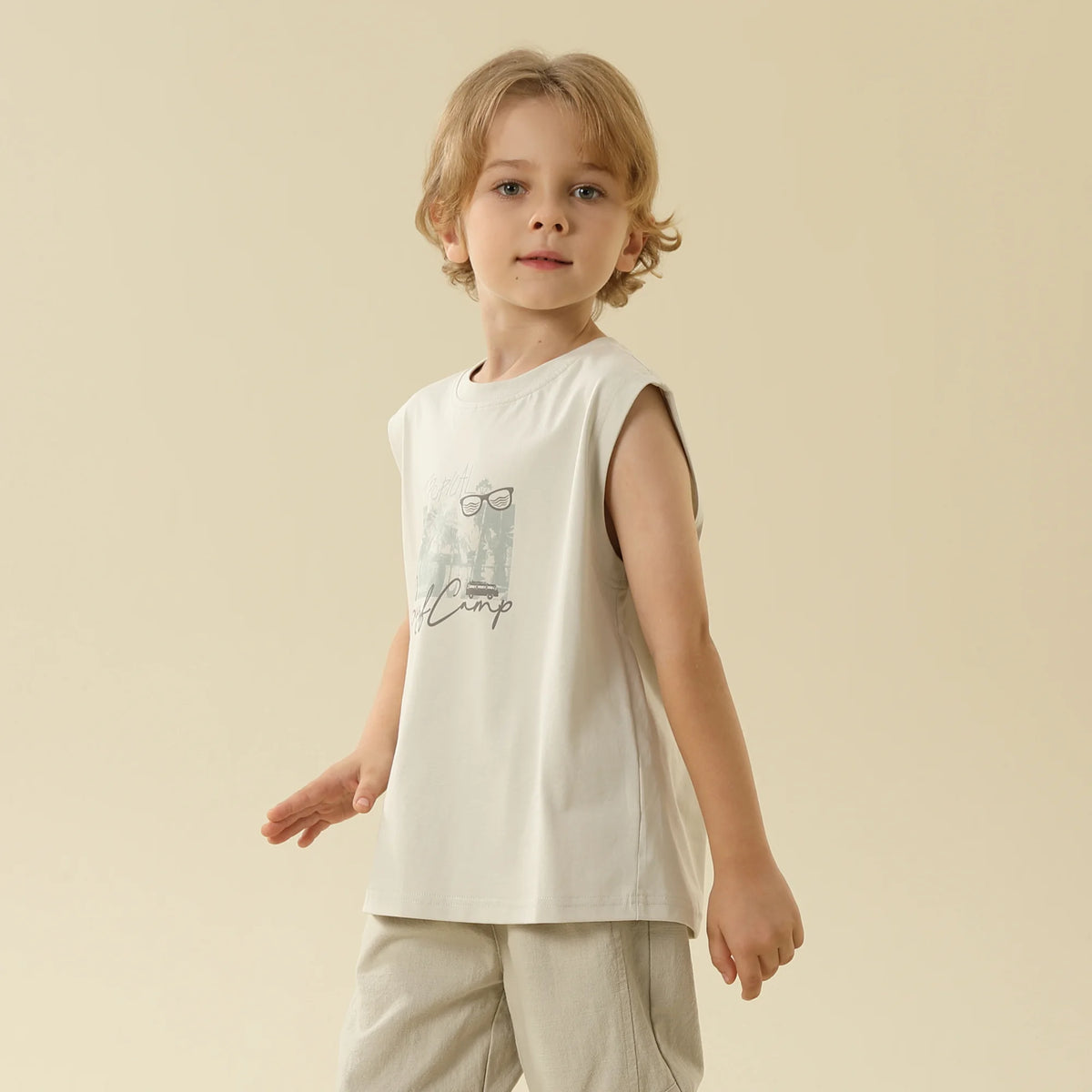Printed Vest For Boys
