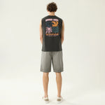 فيست كاجوال مزين بطباعة للرجال