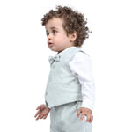 Solid Formal Waistcoat For Baby boy Image