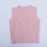 Casual Jacquard Waistcoat for Girls Image