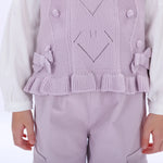 Casual Jacquard Waistcoat for Girls Image