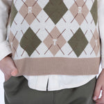 Casual Checked Waistcoat for Boys Image