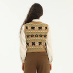 Elegant Jacquard Waistcoat for Women Image