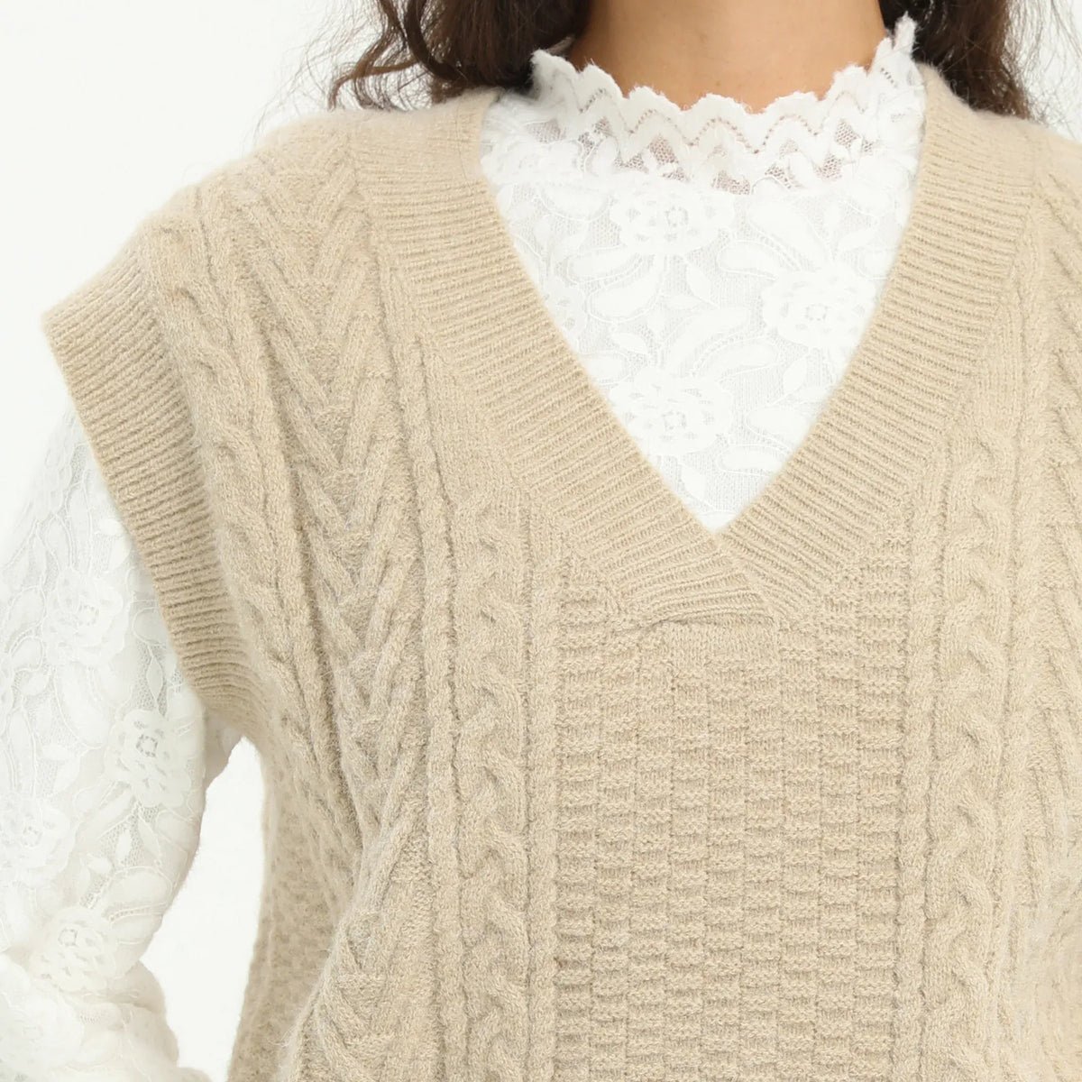 Elegant Jacquard Waistcoat for Women Image