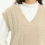 Elegant Jacquard Waistcoat for Women Image