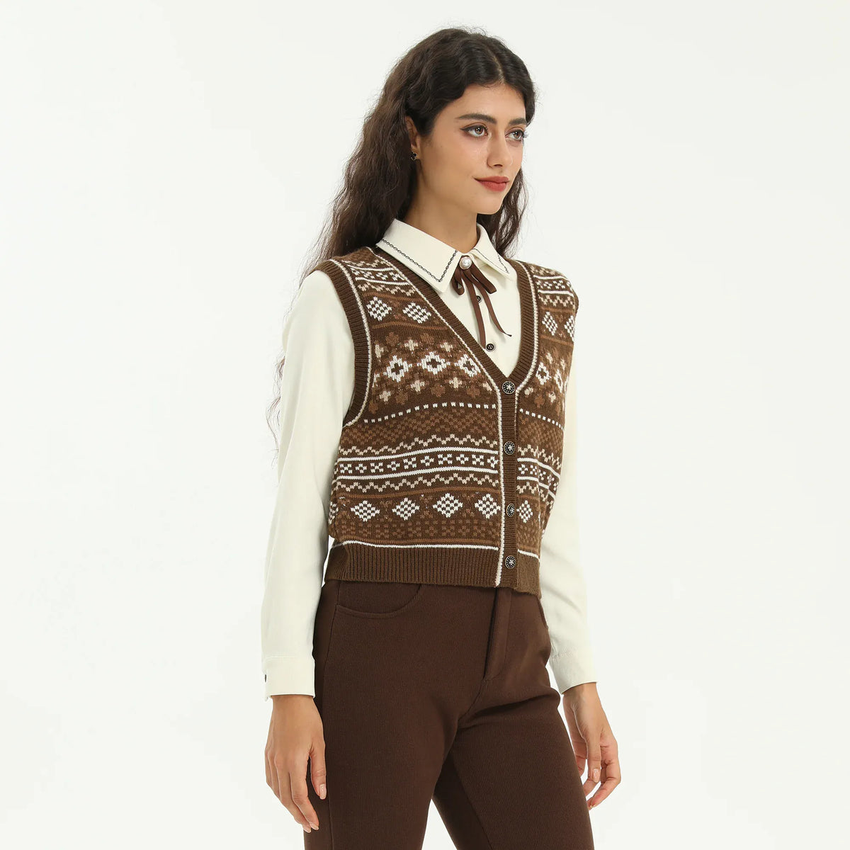 Elegant Embroidery Waistcoat for Women Image