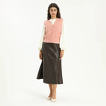 Elegant Jacquard Waistcoat for Women Image