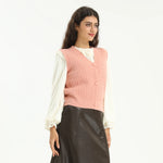 Elegant Jacquard Waistcoat for Women Image