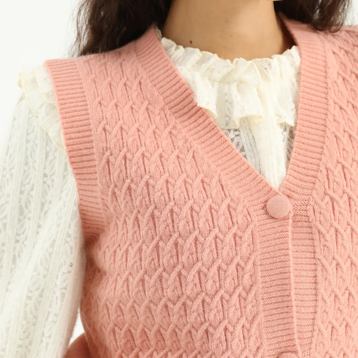 Elegant Jacquard Waistcoat for Women Image