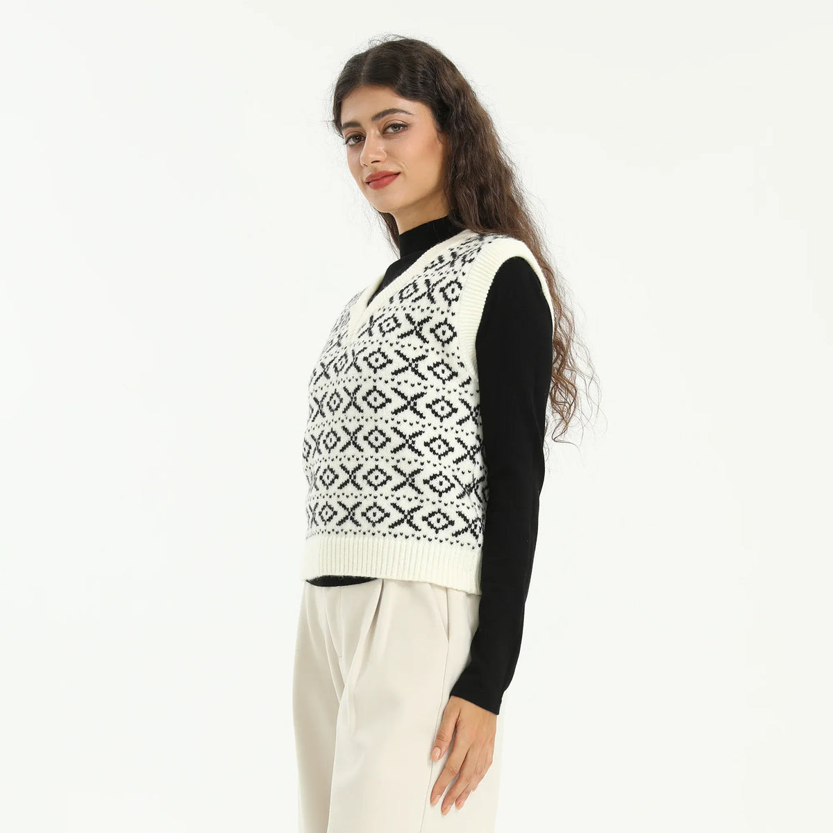 Elegant Embroidery Waistcoat for Women Image