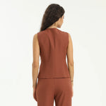 Elegant Plain Waistcoat for Women Image