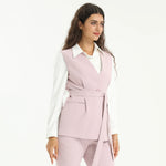 Elegant Solid Waistcoat for Women Image