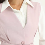 Elegant Solid Waistcoat for Women Image