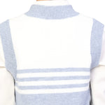 Color-Blocked Formal Waistcoat for Boys Image
