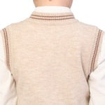 Jacquard Formal Waistcoat for Boys Image