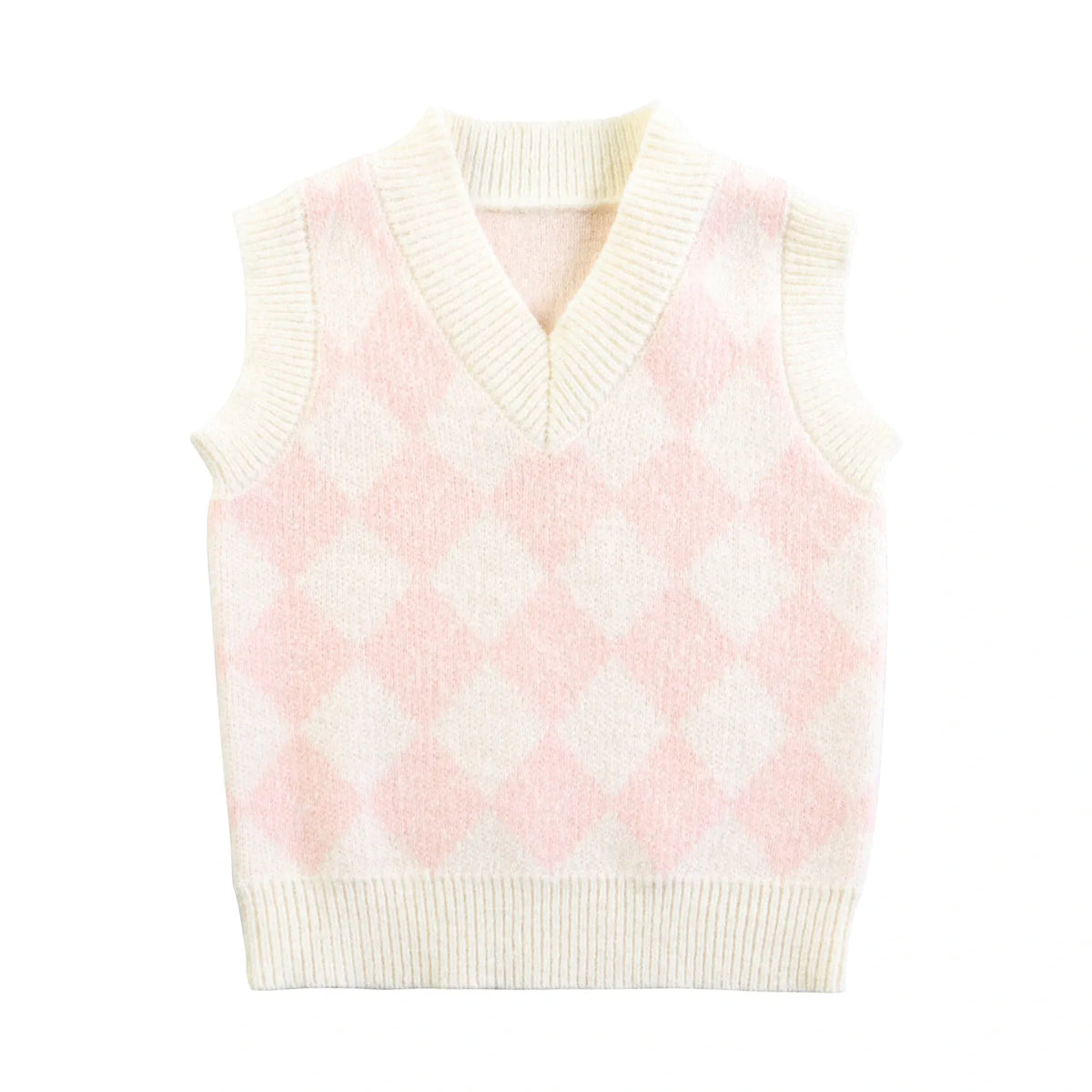 Checked Formal Waistcoat for Baby girl Image