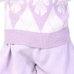 Checked Formal Waistcoat for Baby girl Image