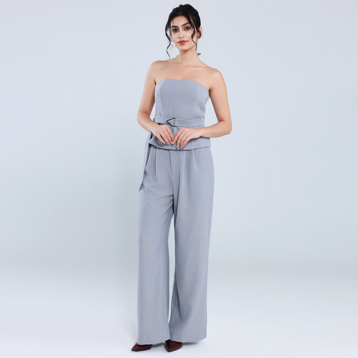 Elegant Solid Waistcoat for Women