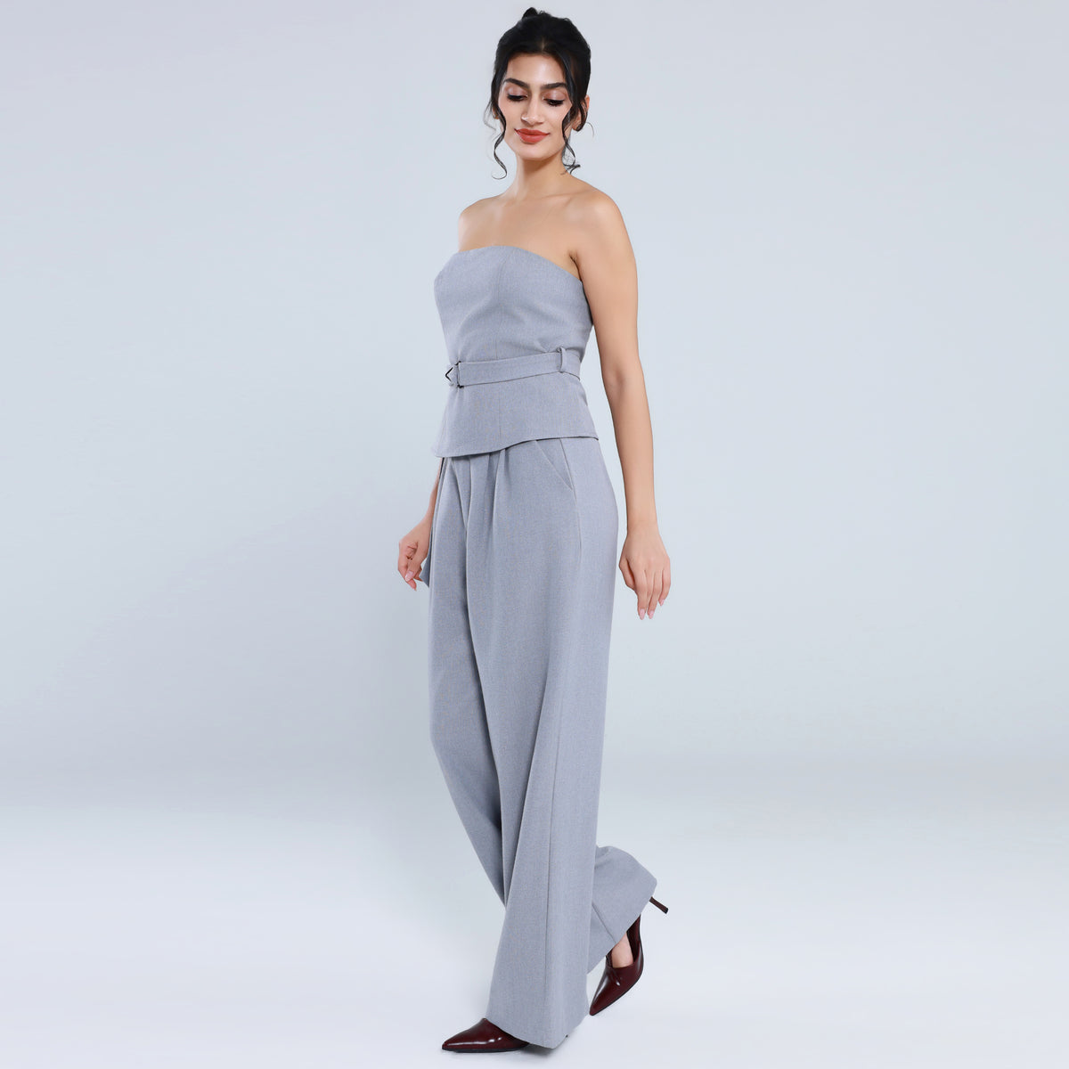 Elegant Solid Waistcoat for Women